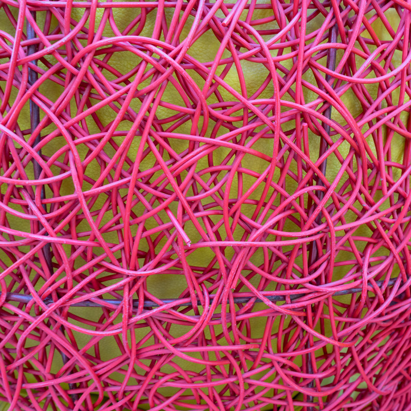 Messy Line by Burachet - Wrapped Canvas Print, 30cm H x 30cm W