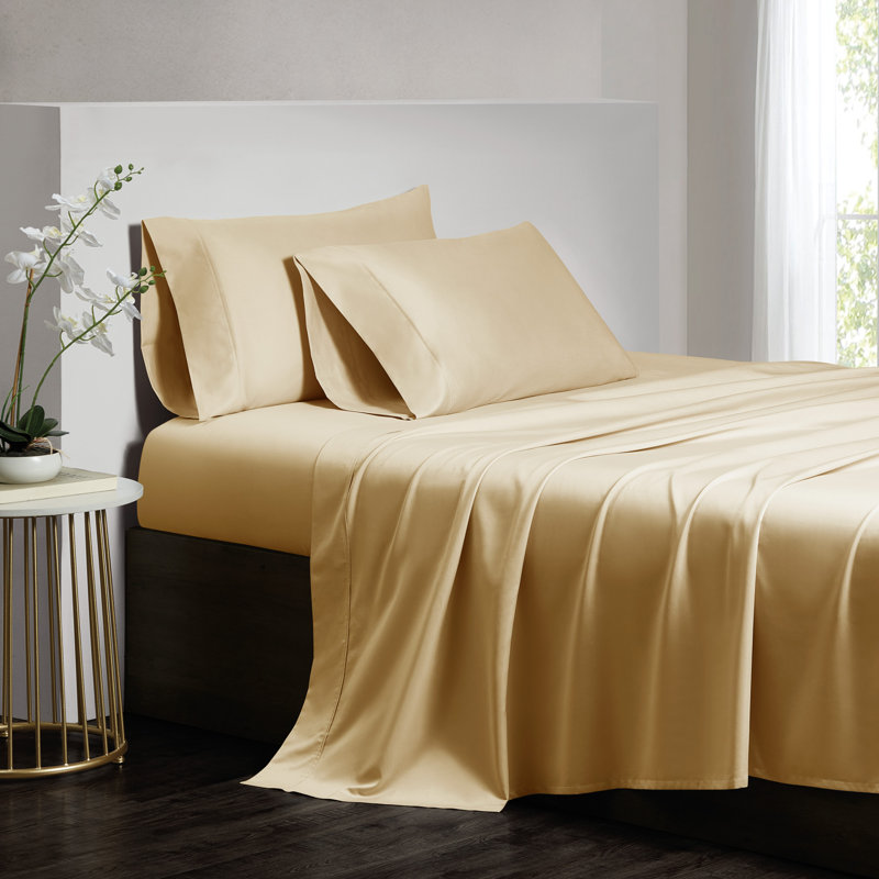 Lux Pillow Case, Ivory, King Pillow Case