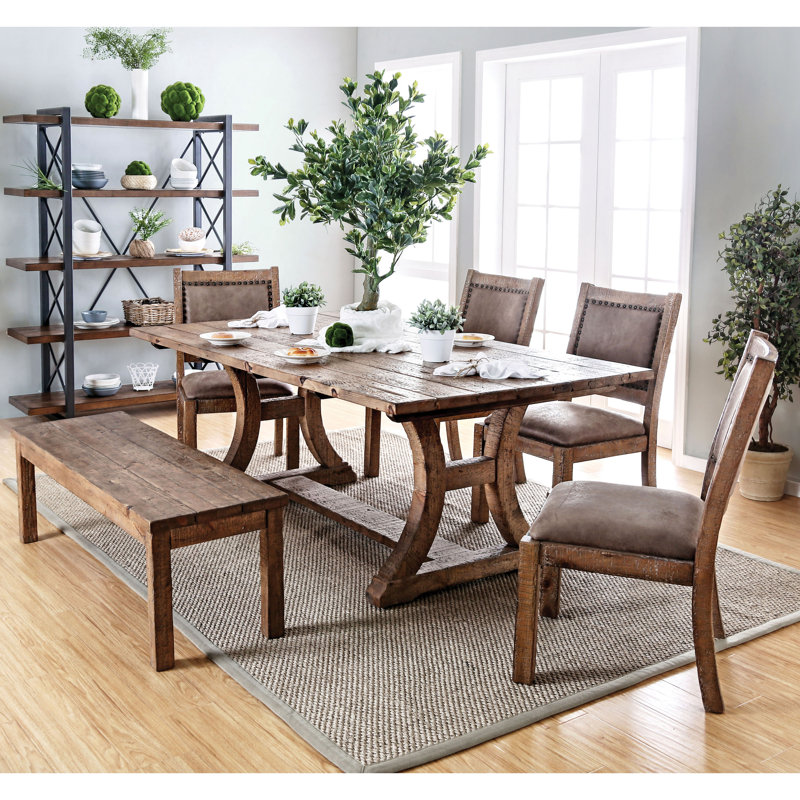 Wilfred Wood 6-Piece Dining Table Set