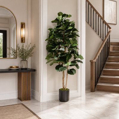 180cm Faux Fig Tree in Pot Liner