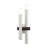 Annies Steel Candle Wall Light