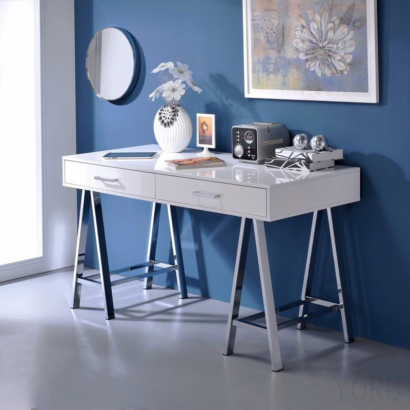 Coleen Solid Wood Writing Desk