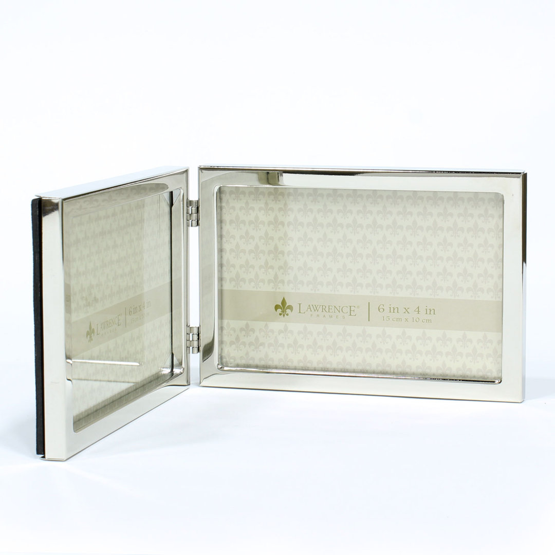 Loudonville Silver Metal Matte Picture Frame Charlton Home®