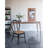 Set Of 2, 15.5X20.5X35.5" Black Rattan Dining Chair