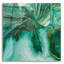 Art mural en verre épique «Embellished Amazonian 2» par Alicia Ludwig, 12 po x 12 po