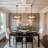 Gaschler 6-Light Dining Room Chandeliers Dimmable and Adjustable Height in Black-765517040
