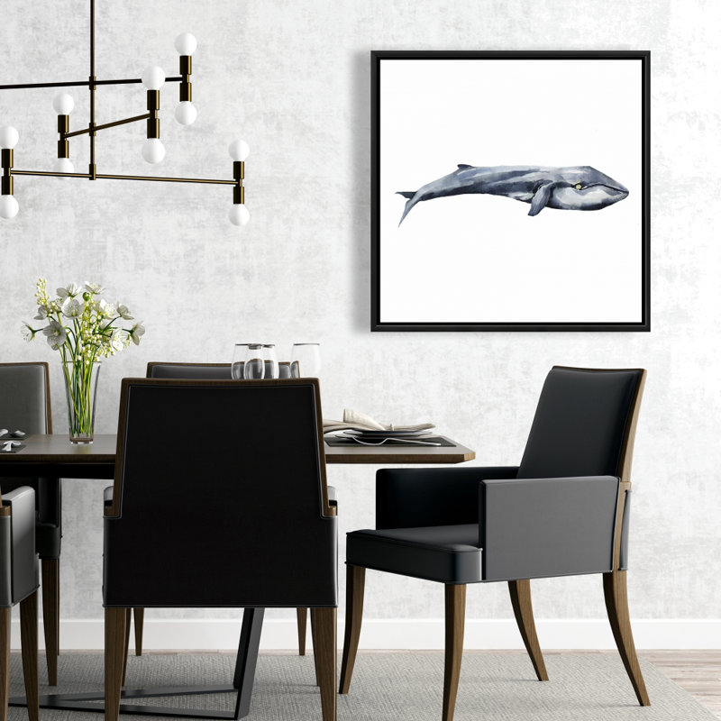 " Watercolor Whale "