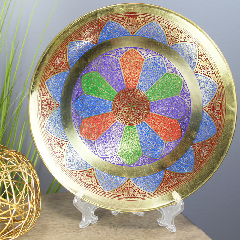 Tioga Metal Decorative Plate 1