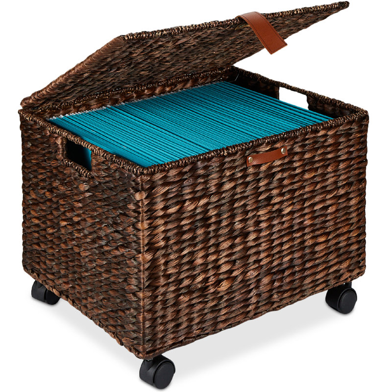 Ventanas File Box, Brown