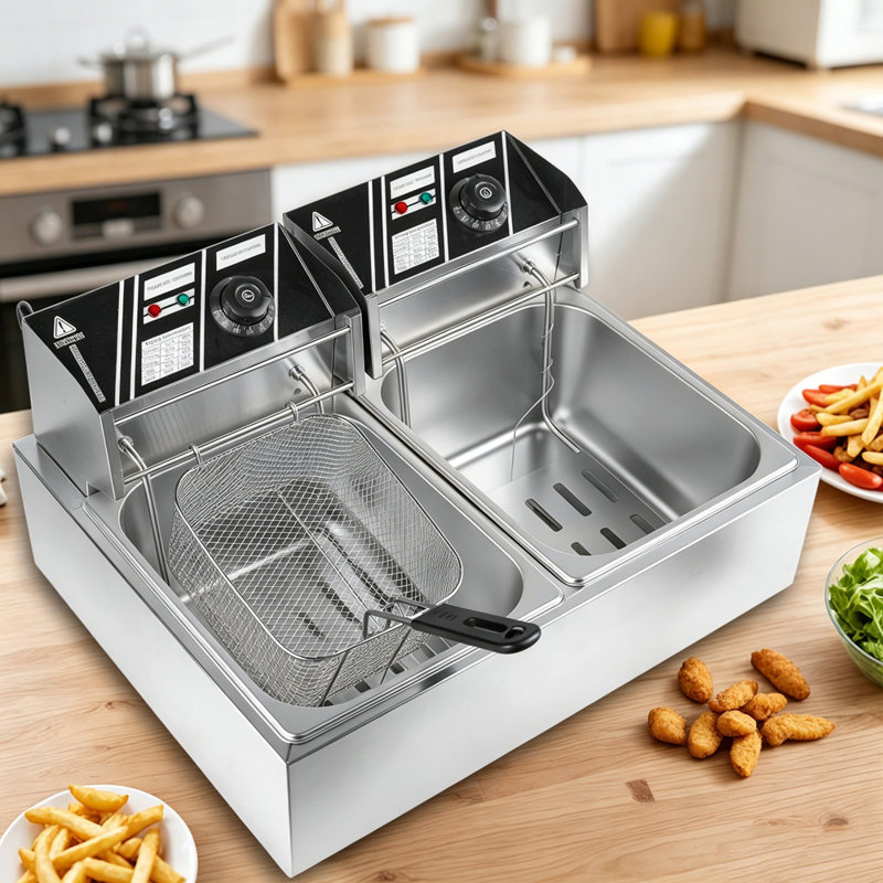 Deep Fryer with Baskets