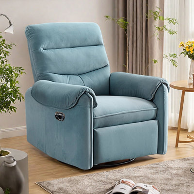 Fauteuil inclinable ergonomique rotatif simple avec poche
