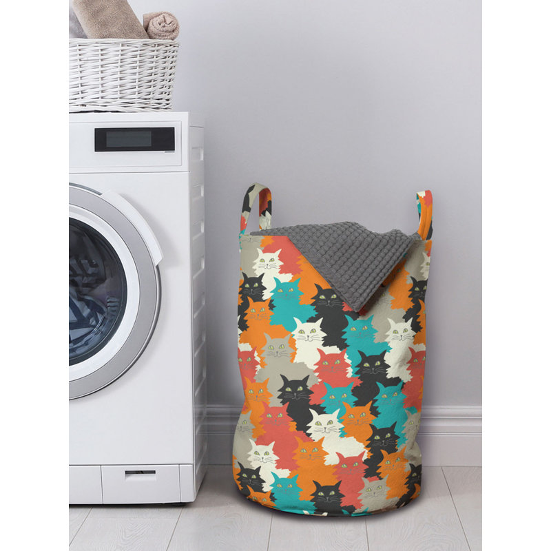 Fabric Laundry Bag with Handles