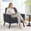 Accent Chair with Button-Tufted Back-738045417