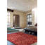 Tapis rouge foncé Akhjah 6 pi 11 po x 9 pi 8 po
