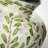 Leaf Pattern Bouquet Vase 9"H; Green