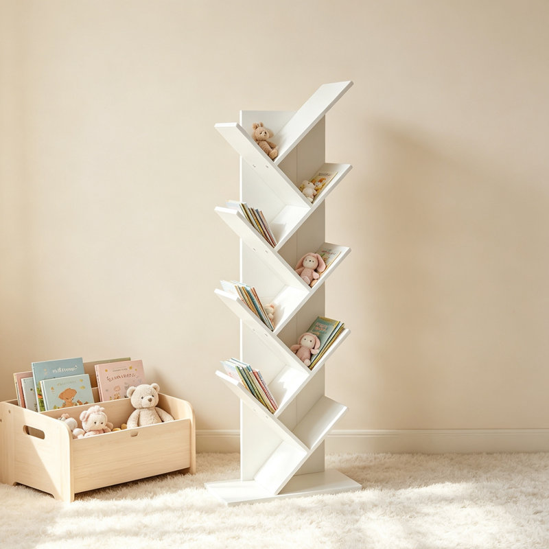 115.2 cm H x 38 cm W Bookcase