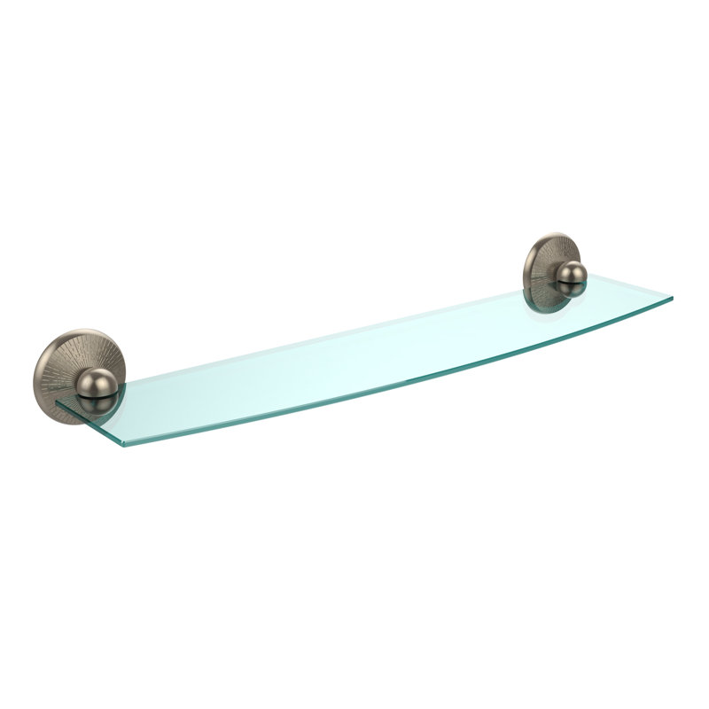 Marchmont Bracket Shelf, 24", Antique Pewter