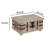 Keysan Solid Wood Coffee Table