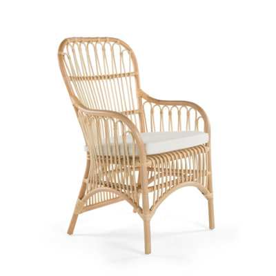 Aindriu 19'' H Cotton Upholstered Armchair