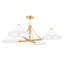 Williamsburg 8 Light Chandelier - Aged Brass