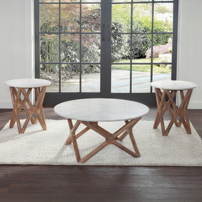 Wyman 3-Piece Living Room Table Set