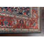 Tapis oriental à motif floral et teinture végétale Ziegler