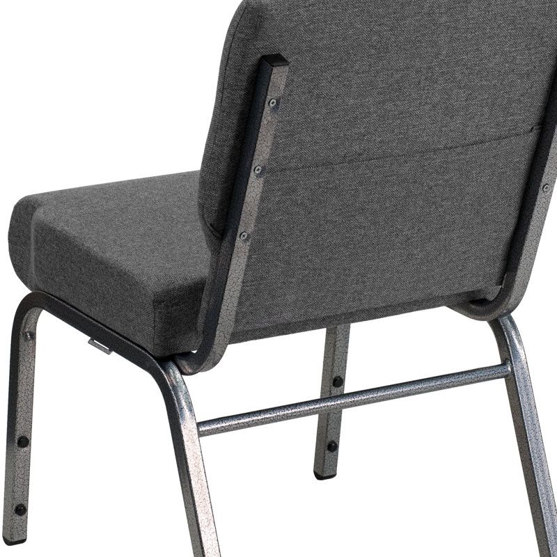 Chaise Stacking Church Stacking, Gris, Veine argentée