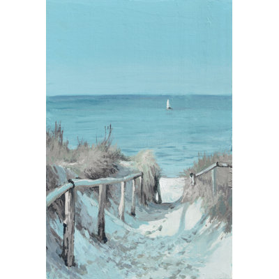 Blue Ocean - Wrapped Canvas Print