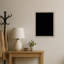 Tableau magnétique en tissu encadré, 19 x 25 cm, motif noir, pour l'organisation murale-729276282