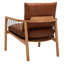 Fauteuil en cuir 28 po Duncan