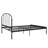 Antwonette Metal Platform Bed with Camelback Headboard-245858346-245858344
