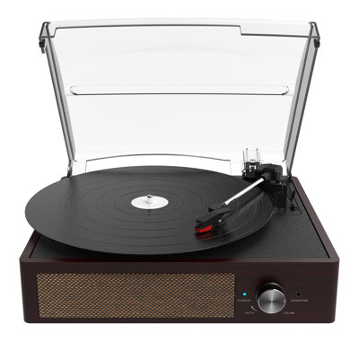 3-Speed Turntable Decorative Record Player