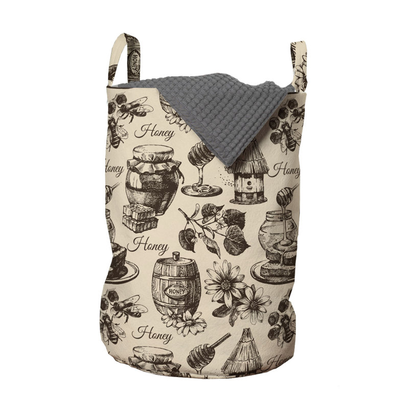 Fabric Laundry Bag with Handles