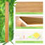 Applique murale encastrée à DEL en bois massif Javoris Steel-585982520