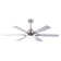 Barbaraann Industrial 60-Inch Large LED Ceiling Fan with Light Kit And Remote