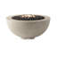 Bronson 18" H x 39" W Concrete Outdoor Fire Pit Table-990759672-990430416
