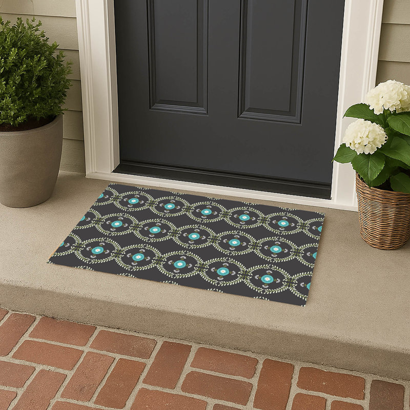 Paillasson Bree, Gris anthracite, 24 po x 17 po