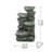 19X15x31.5" Indoor Outdoor Stone Water Fountain