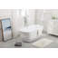 Baignoire de trempage autoportante 59 po. X 28 po. Chaylynn-461946221