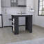 Îlot de cuisine Malahki Doyle, 3 tablettes, plateau en marbre, largeur x 36,2 po-602553632-602553633