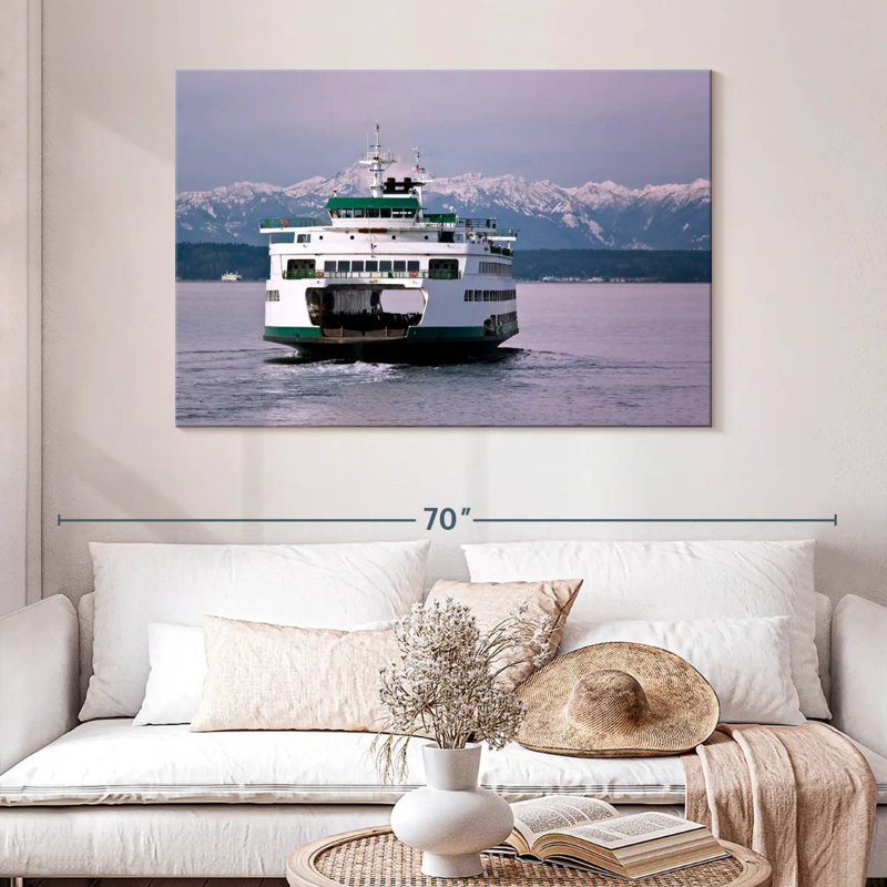 Ferry Mehar Seattle, H 32 po x l 48 po