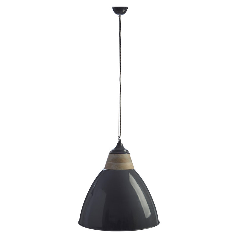 Ade 1 - Light Dome Pendant, 120cm H x 54cm W x 56cm D, Grey