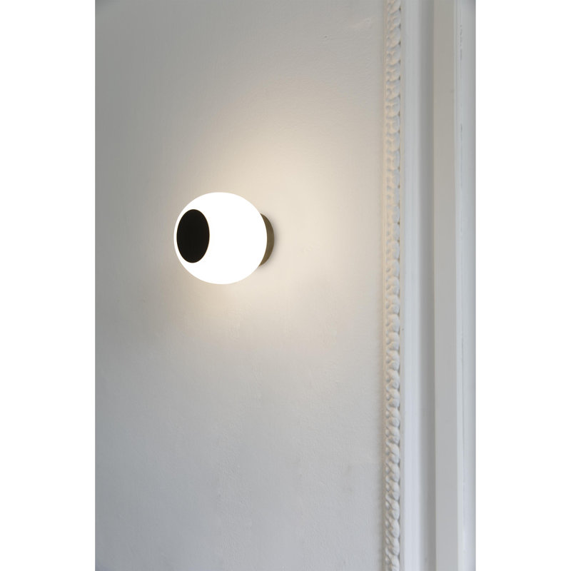 Alvery LED Flush Mounted Sconce, Bronze