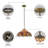 Nollet 1 - Light Bronze Pendant