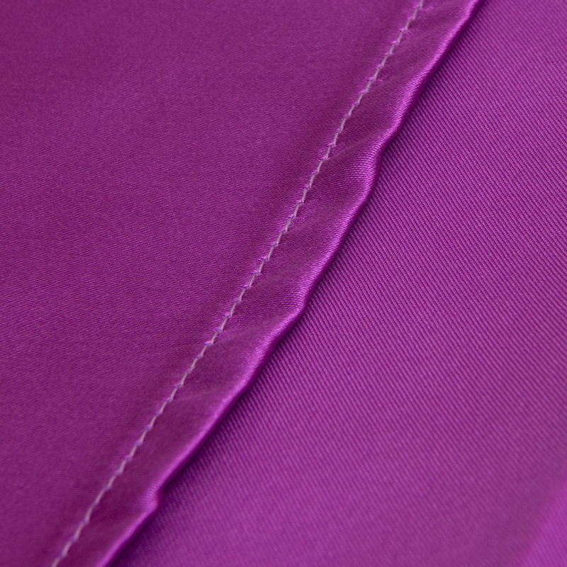 Taies d'oreiller, taies d'oreiller luxueuses en satin avec fermeture à enveloppe - NTBAY, Mauve