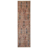 High-Quality Hand-Knotted Pink And Blue Area Rug