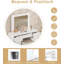 Almir Dressing Table with Mirror