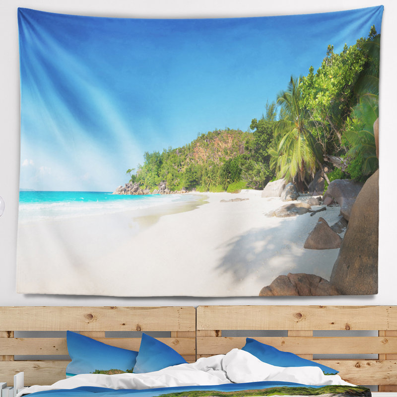 Tapisserie de plage seascape anse georgette, H 32 po x l 39 po