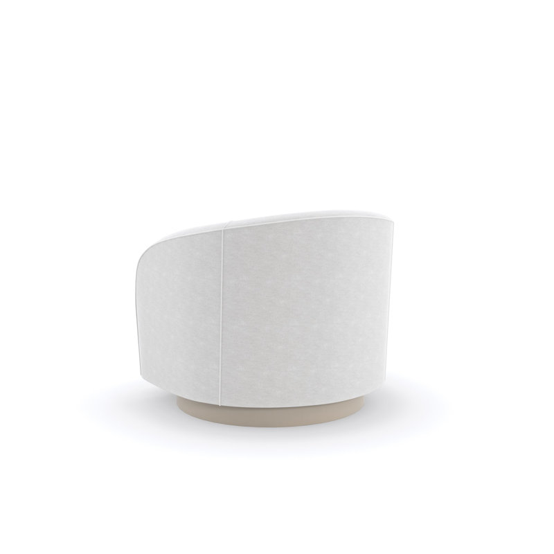Swivel Barrel Chair