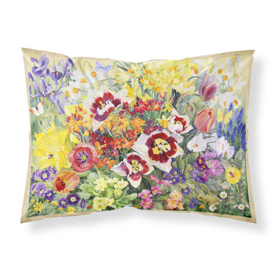 Taie d’oreiller floral spring